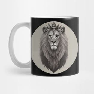 Regal Lion with Crown no.1 Mug